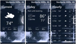 Ambient Weather for Windows Phone