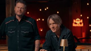 Blake Shelton and Keith Urban are co-hosts of The Road on CBS.