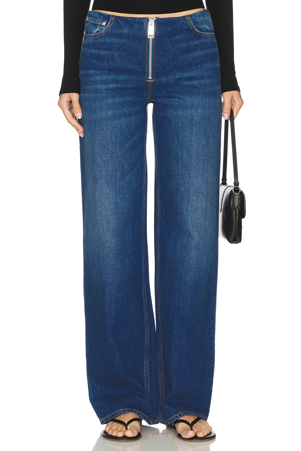 Lina Zip Front Straight