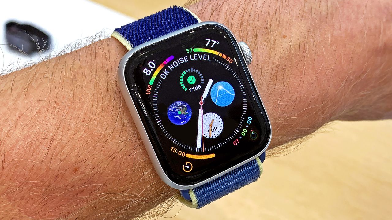 Apple Watch on an adult male&#039;s arm