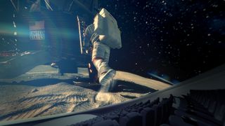 Scene from Lunar Exploration Film, 'Back to the Moon for Good' 