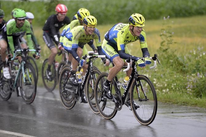 Michael Rogers leads the Tinkoff-Saxo chase