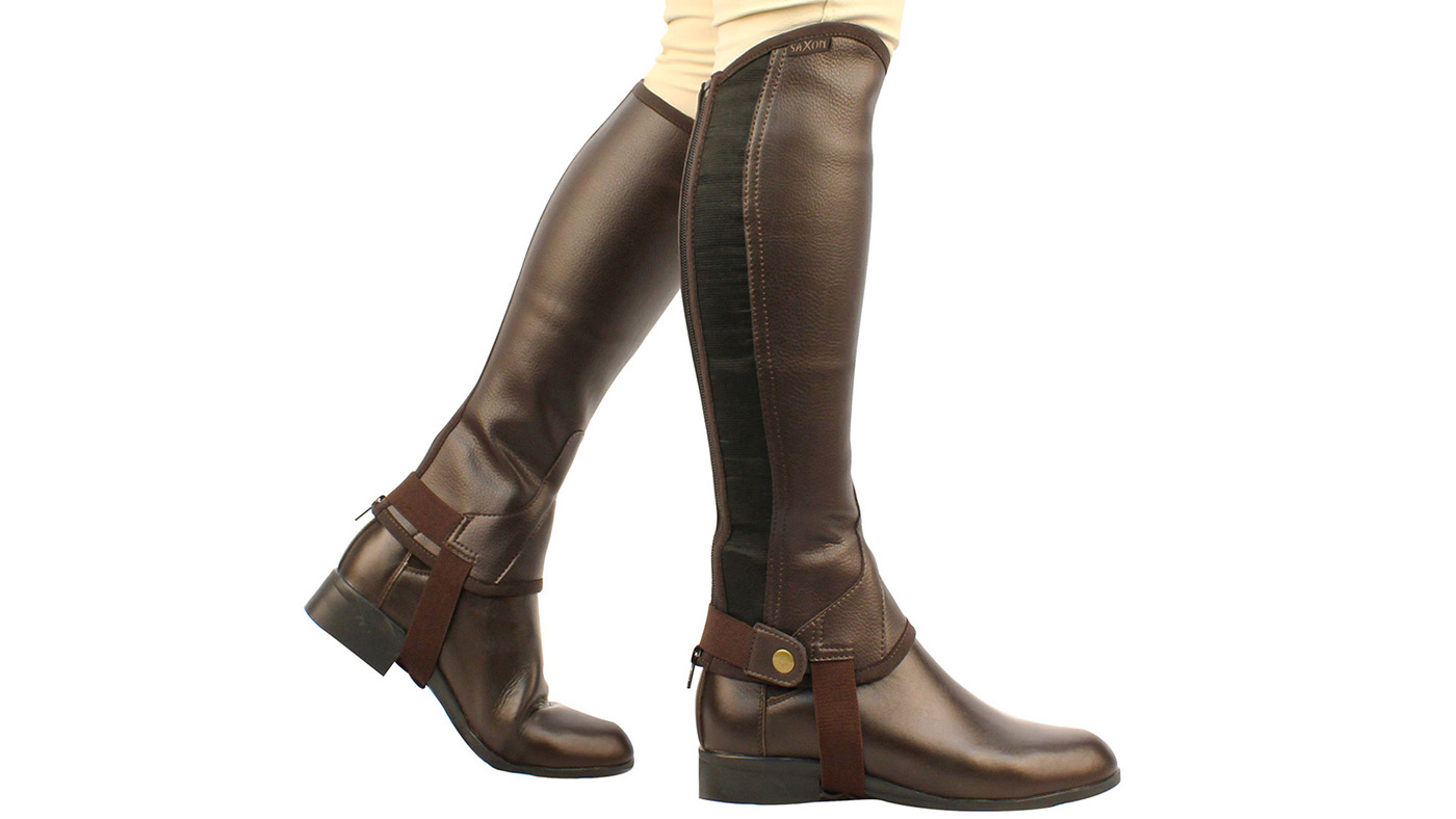 Saxon Equileather Half Chaps