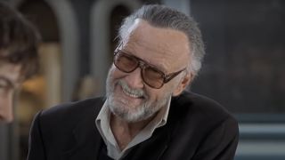 Stan Lee smiling on Mallrats