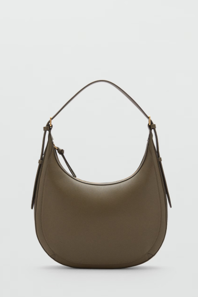MANGO, Oval Shoulder Bag 