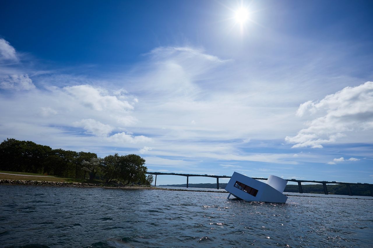 ‘Flooded Modernity’ art installation by Asmund Havsteen-Mikkelsen