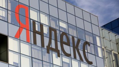 The headquarters of Yandex, the Russian tech company behind the country&#039;s popular Alice AI.