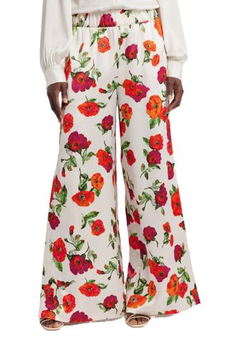 Harbison Floral Wide Leg Pants