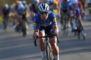 DOUR BELGIUM MARCH 02 Mark Cavendish of The United Kingdom and Team Deceuninck QuickStep during the 53rd Grand Prix Le Samyn 2021 Mens Elite a 2054km race from Quaregnon to Dour GPSamyn on March 02 2021 in Dour Belgium Photo by Luc ClaessenGetty Images
