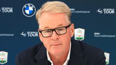 Keith Pelley has hit back at claims the DP World Tour is in danger of becoming a feeder tour