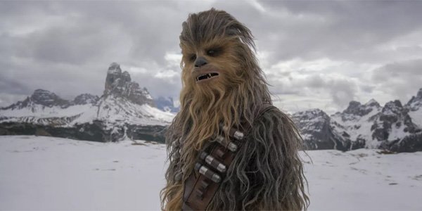 Chewbacca&#039;s full look in Solo: A Star Wars Story