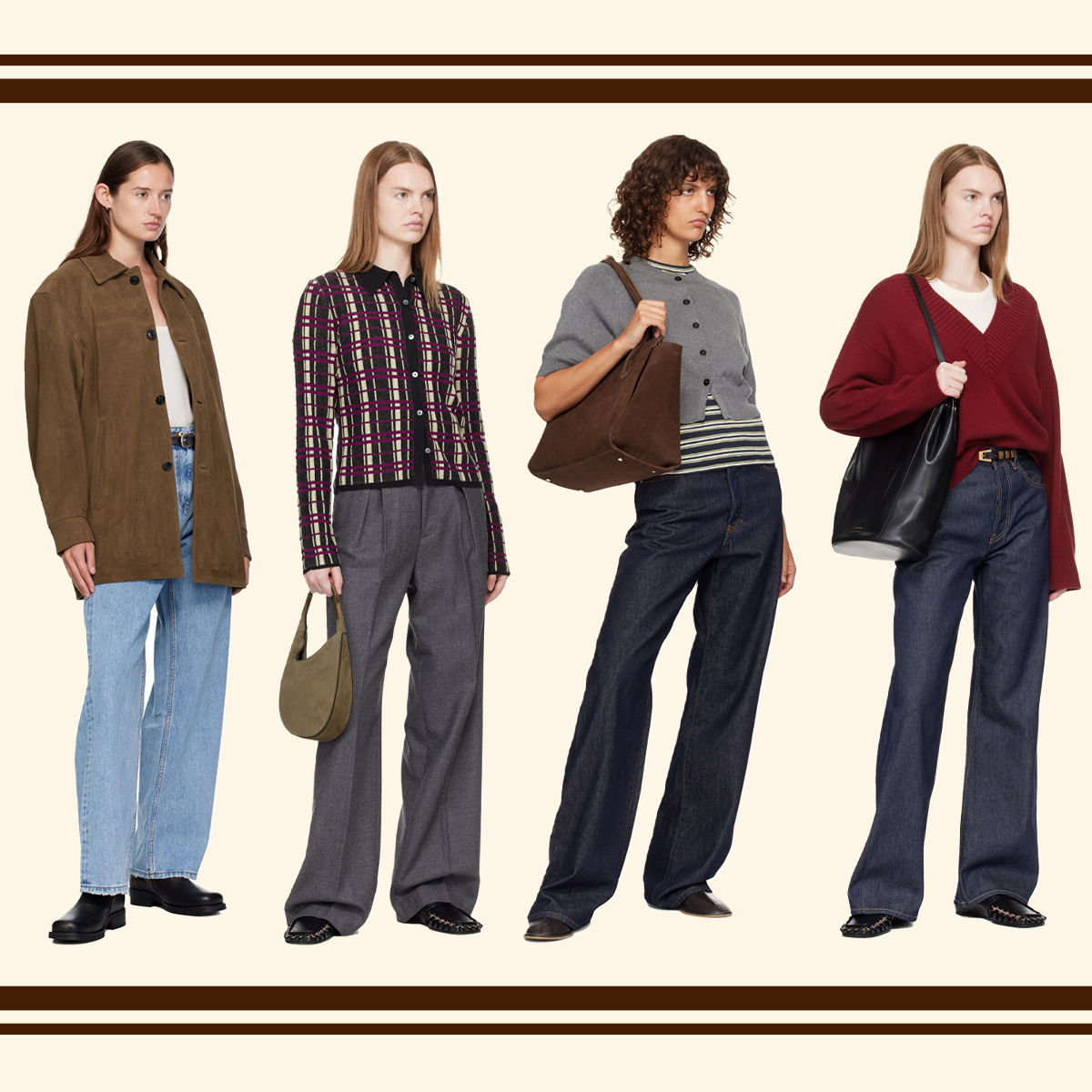 SSENSE models.
