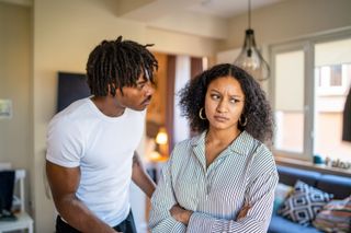 Couple having another argument for what seems like no reason