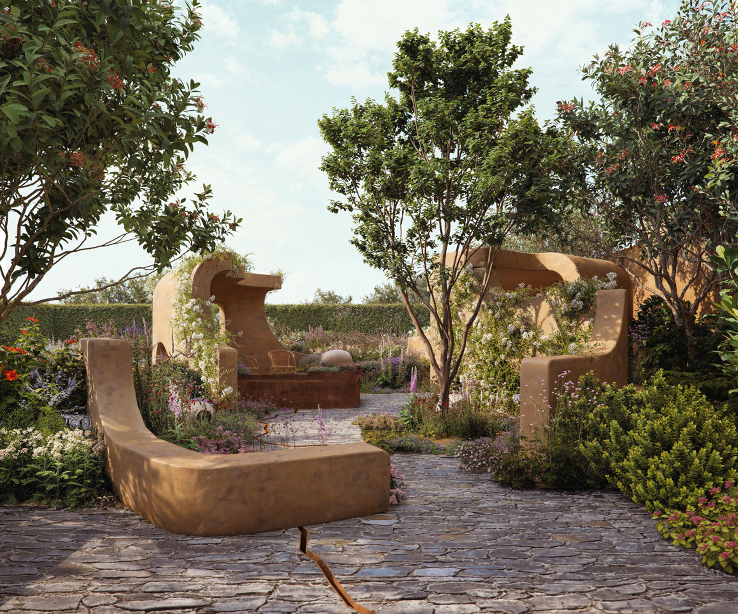 The Lady Garden Foundation Silent No More Garden by Darren Hawkes