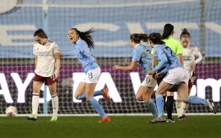 Manchester City, one of the WSL teams