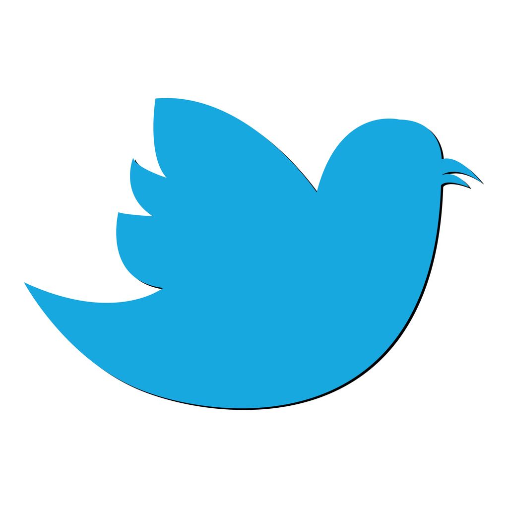 Twitter logo.