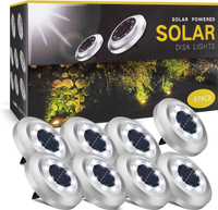 ZFITEI Solar Deck Lights:&nbsp;was £33.99, now £16.49 at Amazon (save £17)