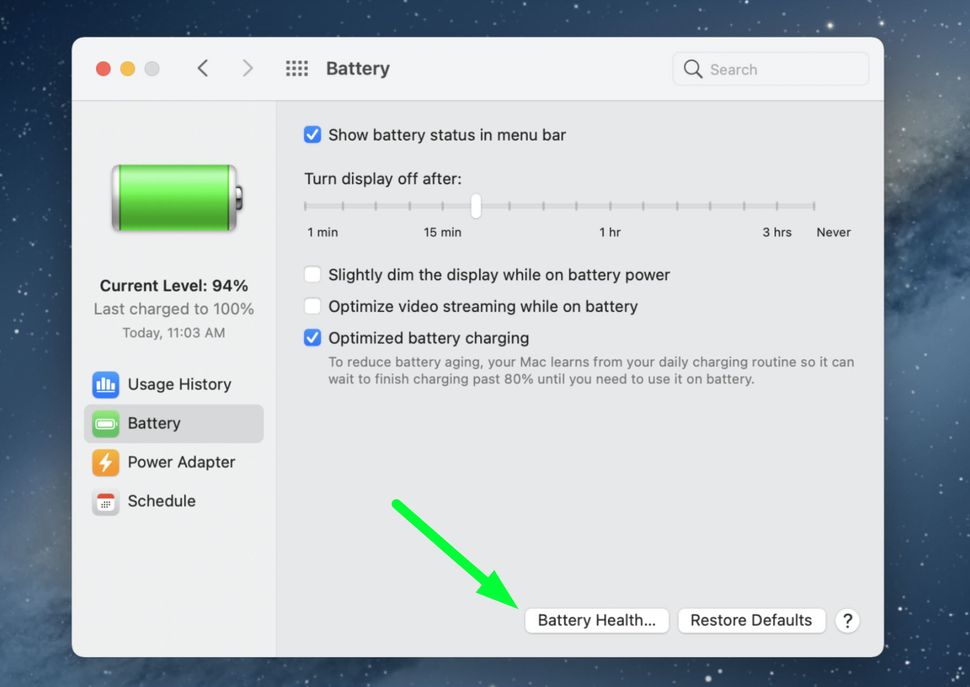 check bluetooth battery status macbook