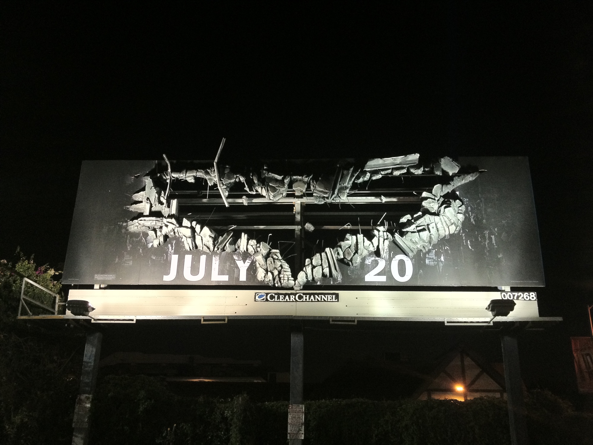 Batman billboard