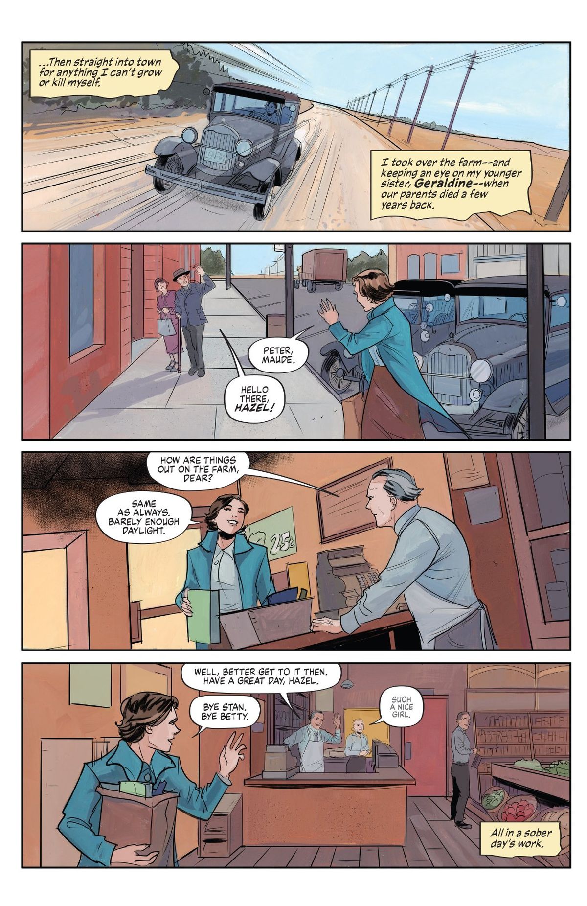 Blood Oath #1 preview