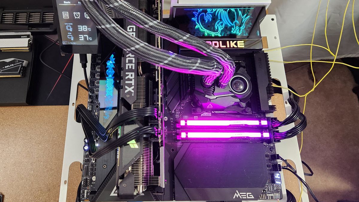 Firmware, Software and Test System MSI MEG Z790 Godlike MAX