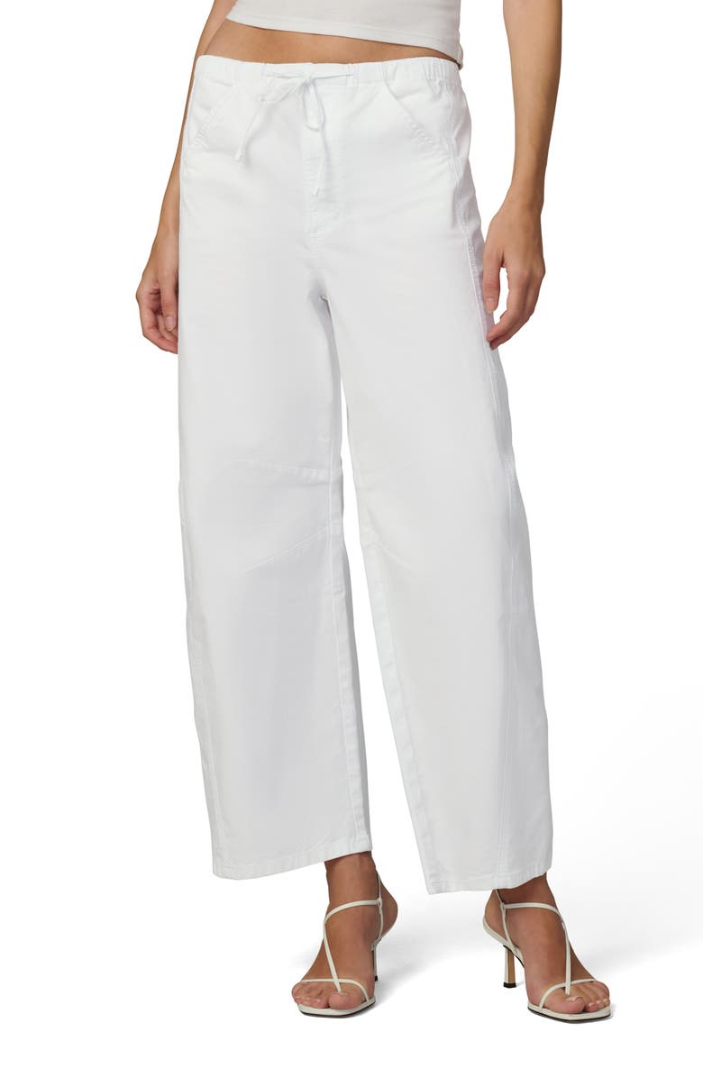 The Bowie Cotton Blend Drawstring Pants
