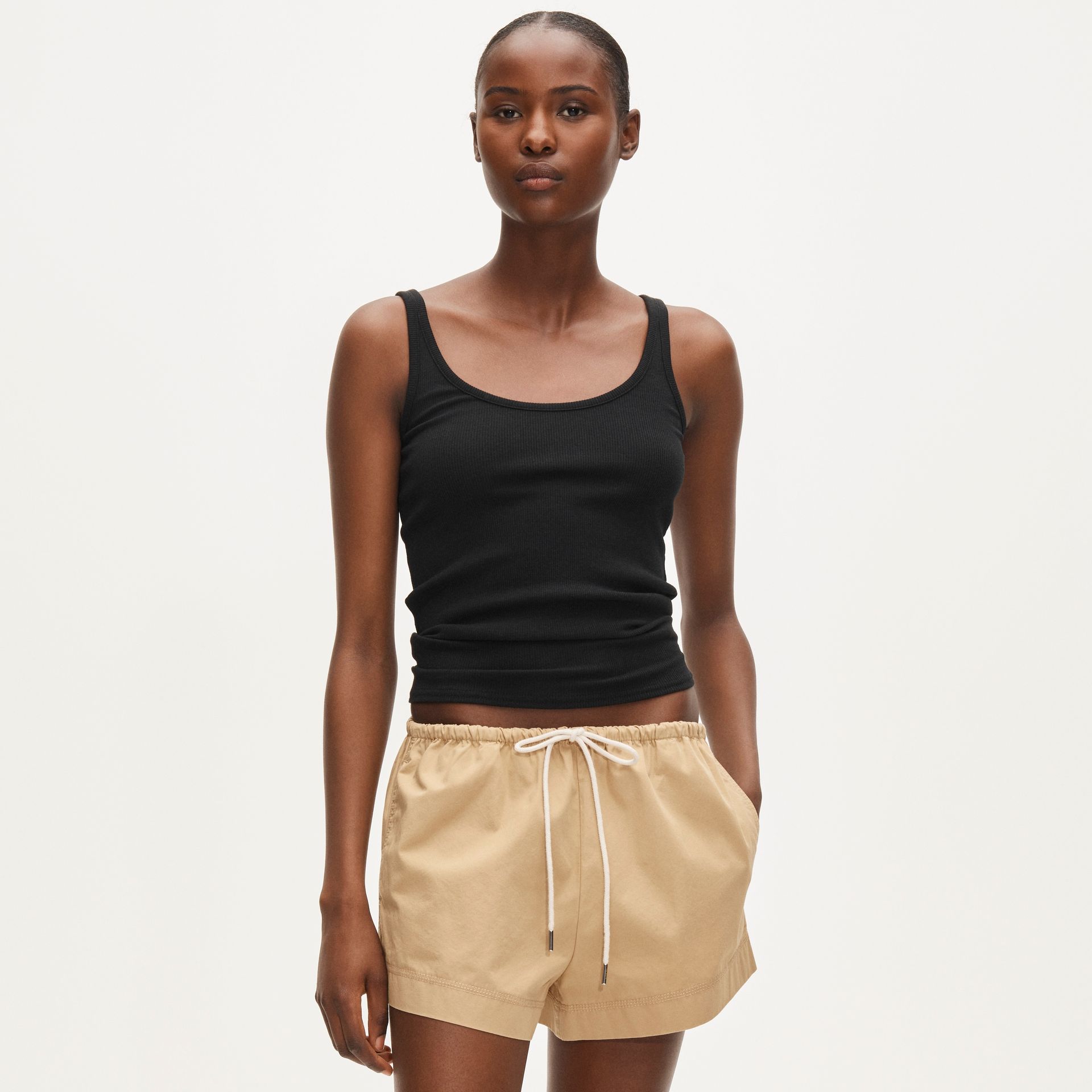 J.Crew, Cruise Drawstring Short in Cotton Poplin