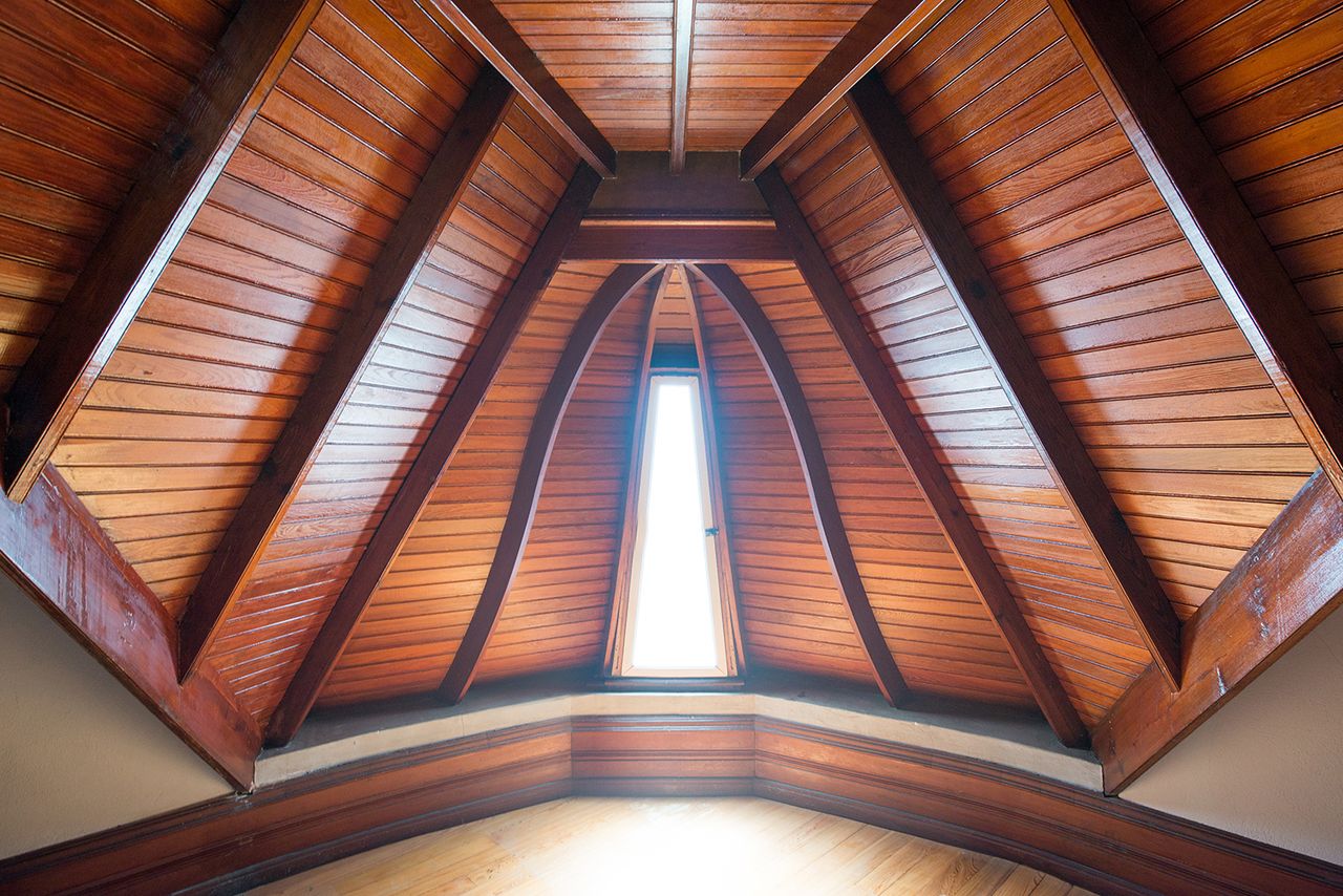 Attic of a house in Virginia.