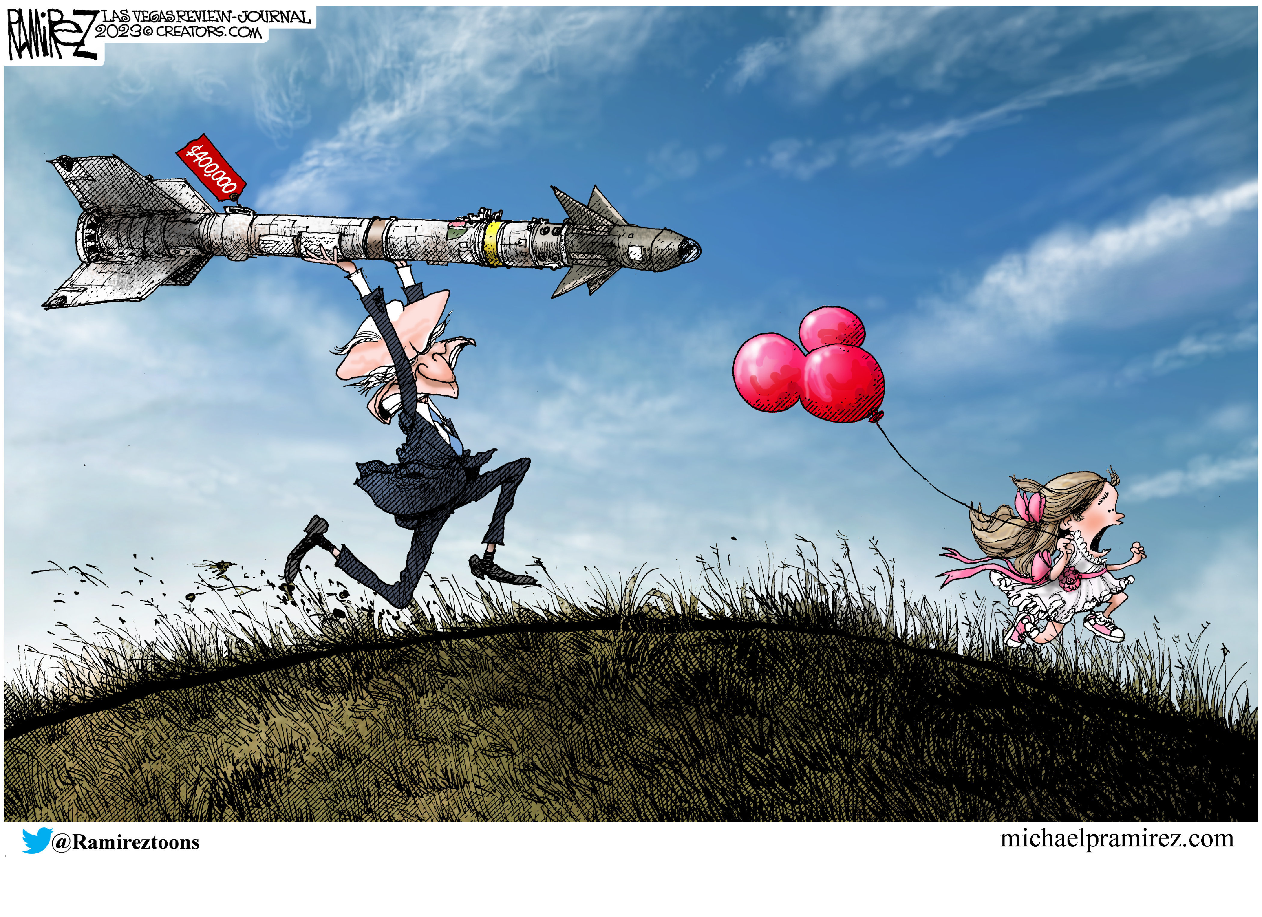 Political cartoon