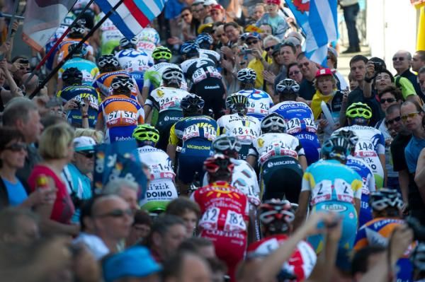 Not much room for error on the Cote de St. Roch