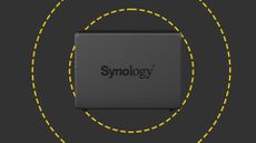 The Synology DiskStation on the ITPro background