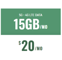 Mint Mobile: 15GB data | Unl. talk &amp; text | $20/month ($240/year)
Intro:  12-months:6-months:3-months: