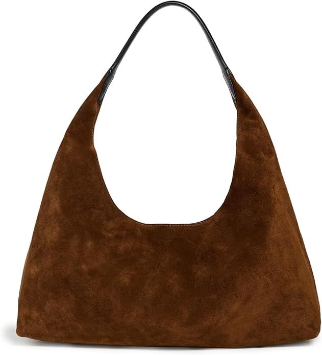 Madewell, Madewell Women's the Mylie Shoulder Bag in Italian Leather, Russet Multi, One Size