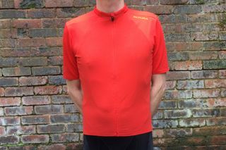 Male cyclist wearing the Altura Endurance Short Sleeve Jersey