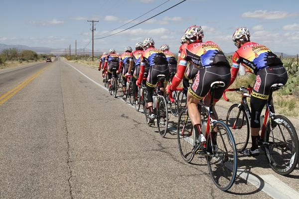 The Kenda/5 Hour Energy team gets rolling