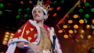 A screengrab of Freddie Mercury from the 4K trailer for Queen: Budapest