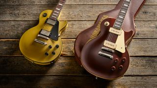 Epiphone Joe Bonamassa 1955 Les Paul Standard and Gibson '50s Les Paul Standard Mahogany Top