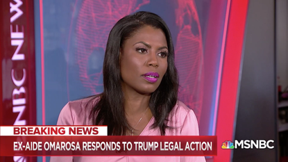 Omarosa on Katy Tur on MSNBC.