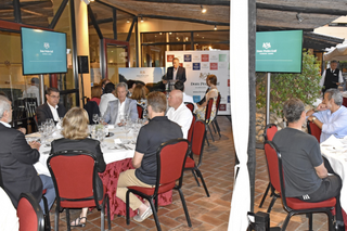 Stefano Saviotti, President, Dom Pedro Hotels speaks at the launch of Dom Pedro Golf