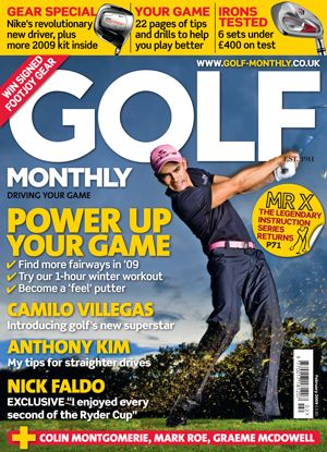 Golf Monthly February 2009 cover