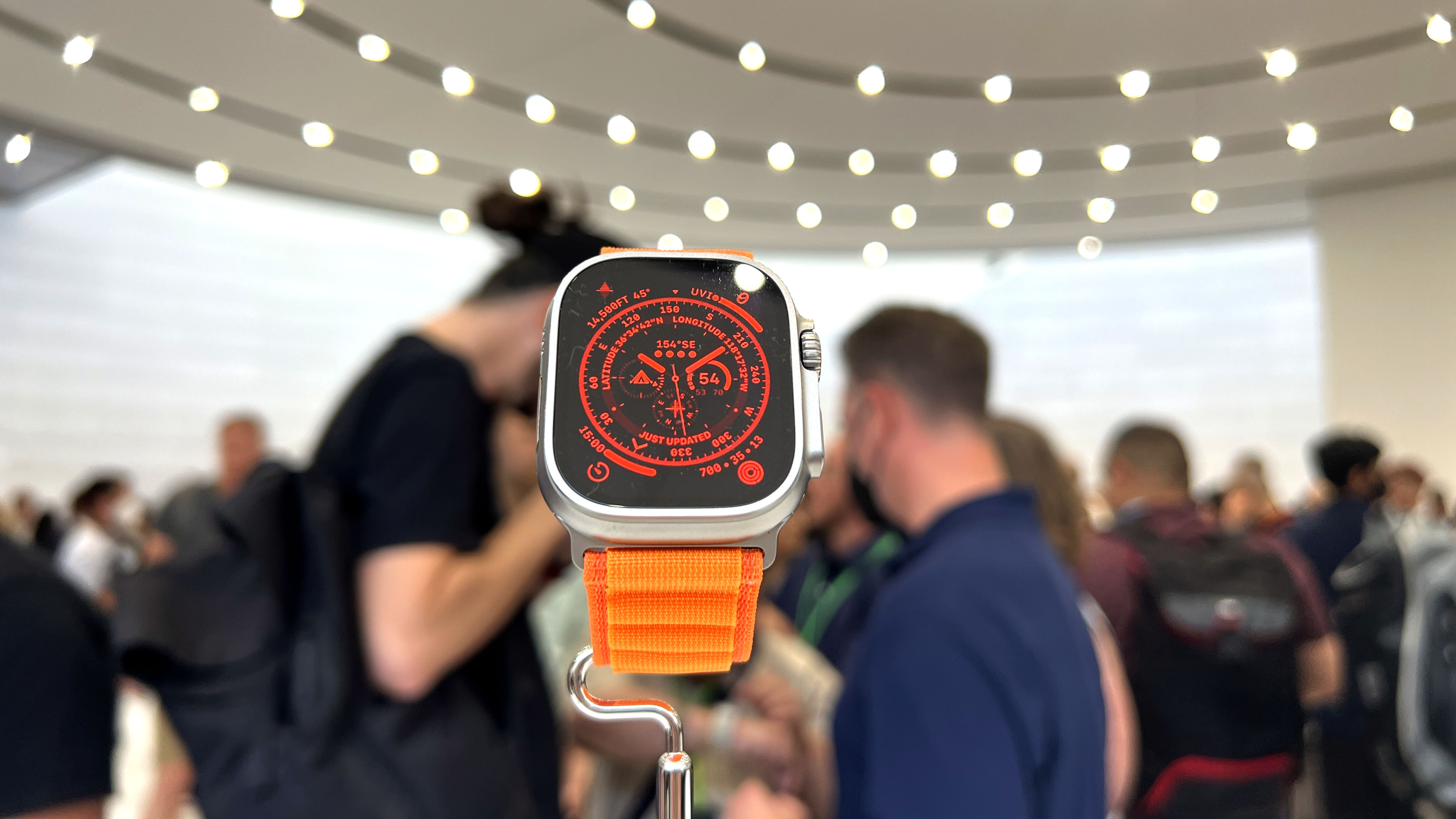 Lots of pictures of the Apple Watch Ultra