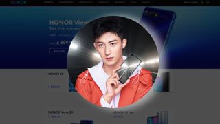 Chinese heart-throb Johnny Huang fronted Honor’s 5G phone campaign on the Weibo social network.
