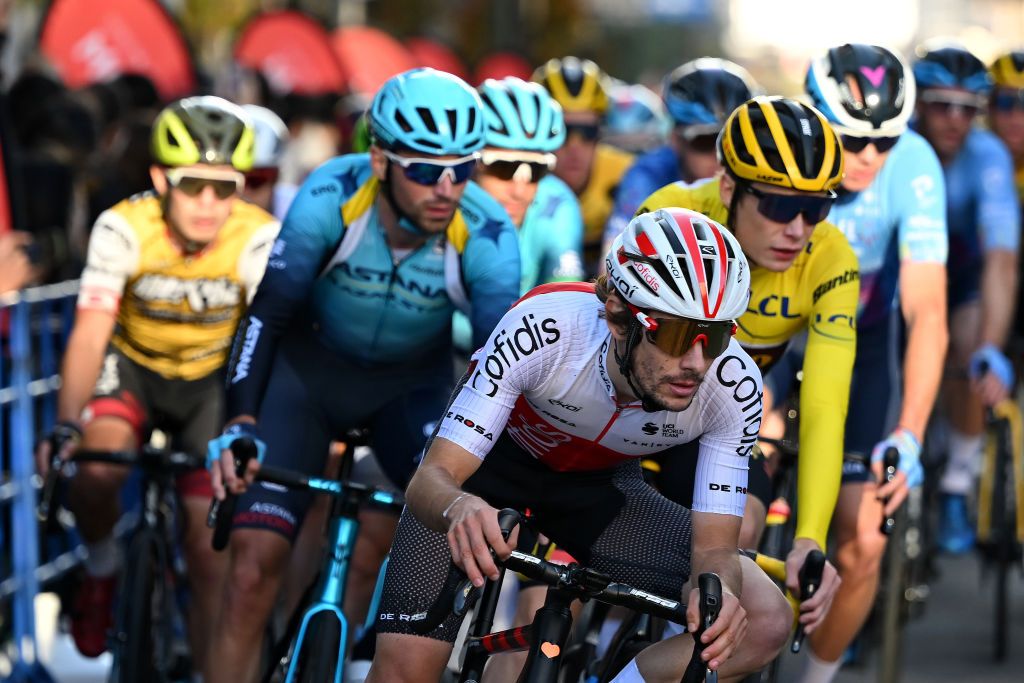 SAITAMA JAPAN NOVEMBER 06 Guillaume Martin of France and Team Cofidis competes during the 8th Tour de France Saitama Criterium 2022 Criterium Race a 595km one day race from Saitama to Saitama SaitamaCriterium on November 06 2022 in Saitama Japan Photo by Kenta HaradaGetty Images