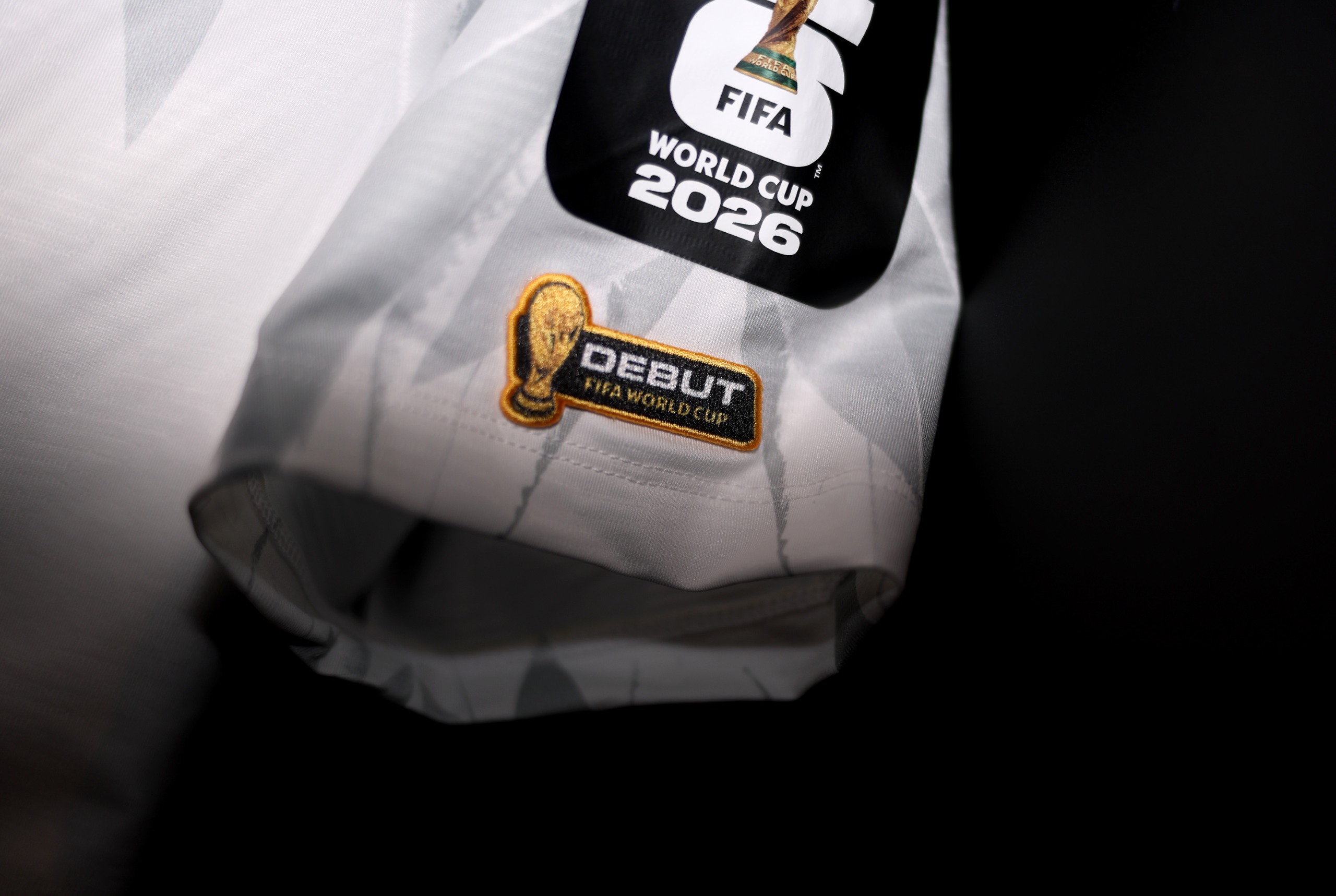 Champions League debutants will wear 'debut patches' similar to those used at this summer's FIFA World Cup (pictured)