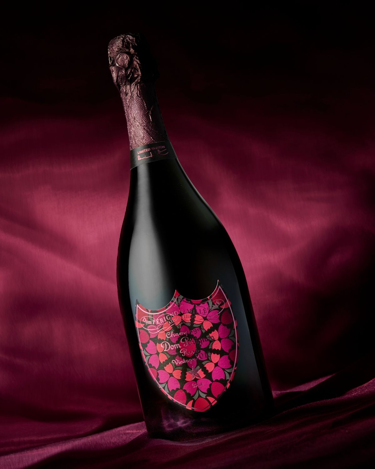 Dom Pérignon Rosé & Ichiro's Malt 20周年記念 Damien Hirst designs two Dom Pérignon bottles | Wallpaper*