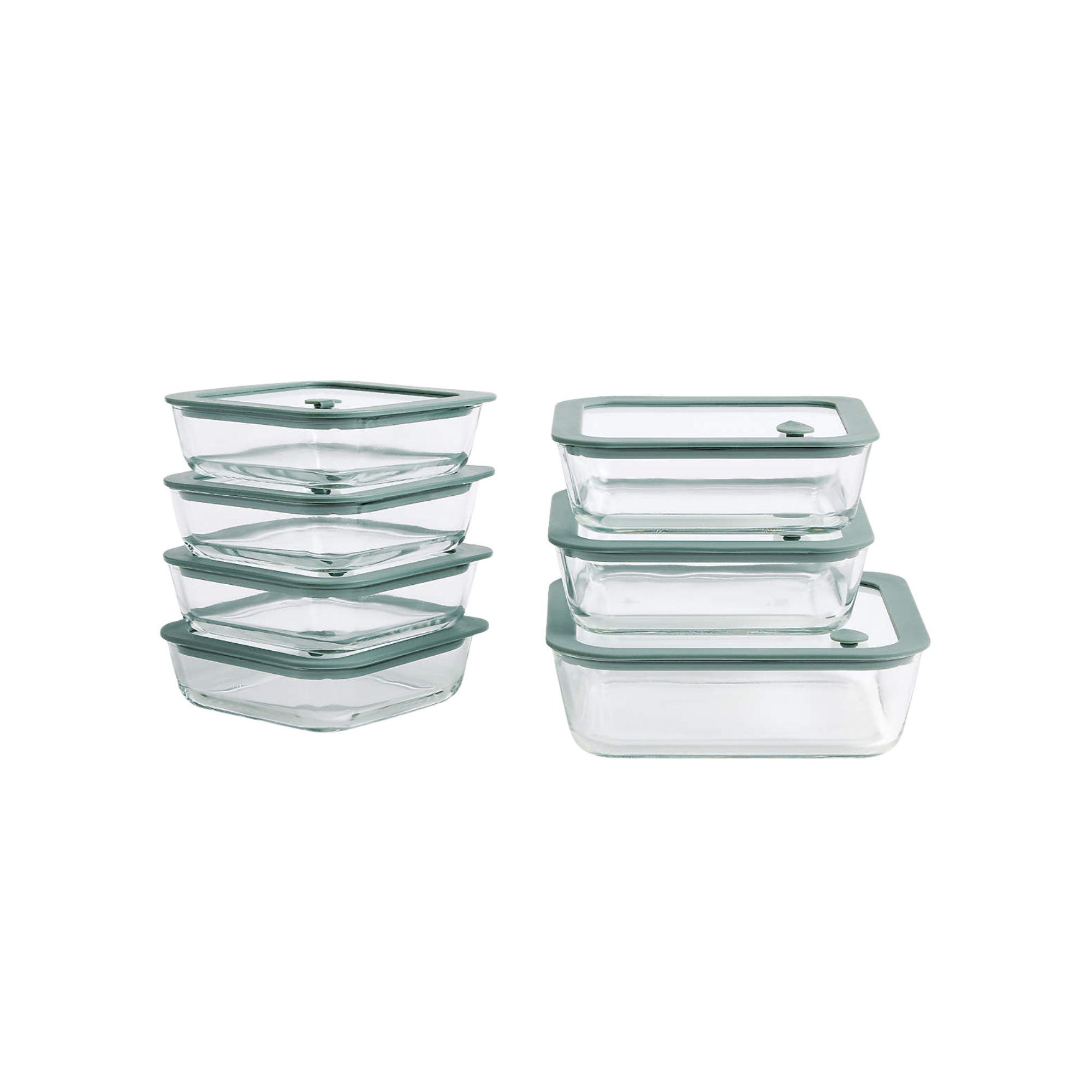 Interlude Glass 14-Piece Food Storage Container Set by Daniel Humm