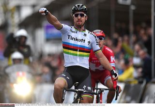 Peter Sagan (Tinkoff) wins Gent-Wevelgem