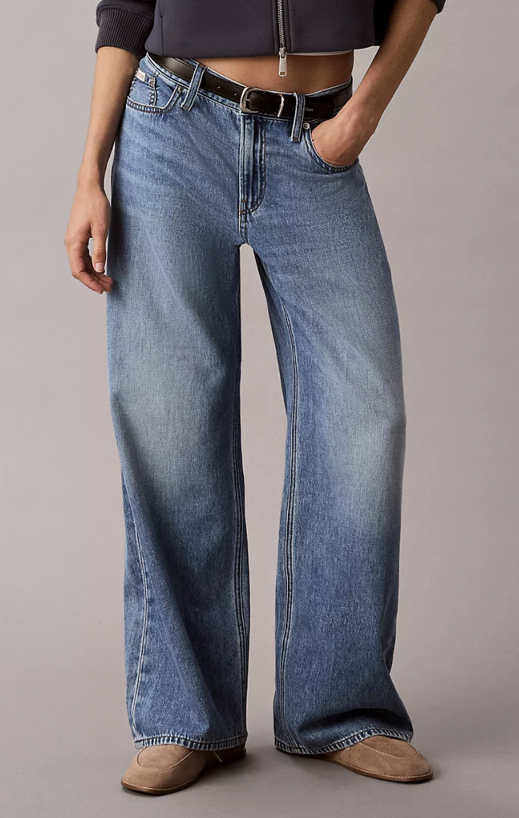 Calvin Klein, Low Rise Baggy Jeans