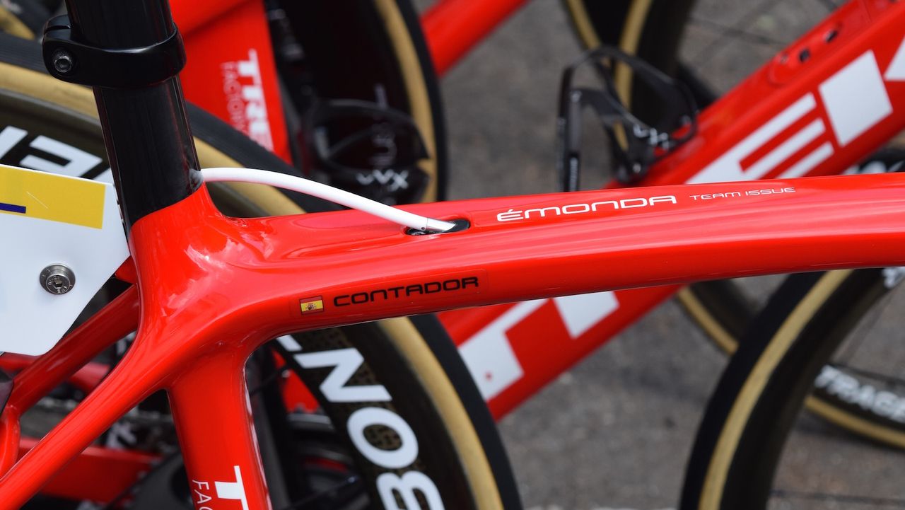 The Emonda features an integrated seat mast