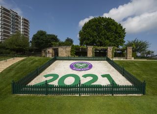 A lawn with Wimbledon 2021